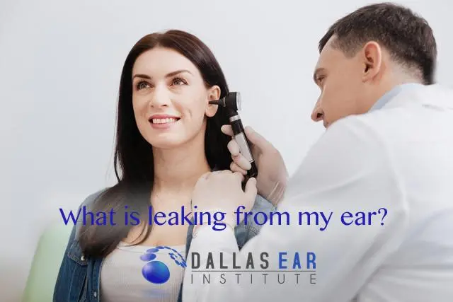 Doctor looking in patients ear